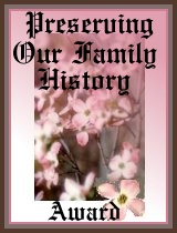 Preserving Our Family History Award